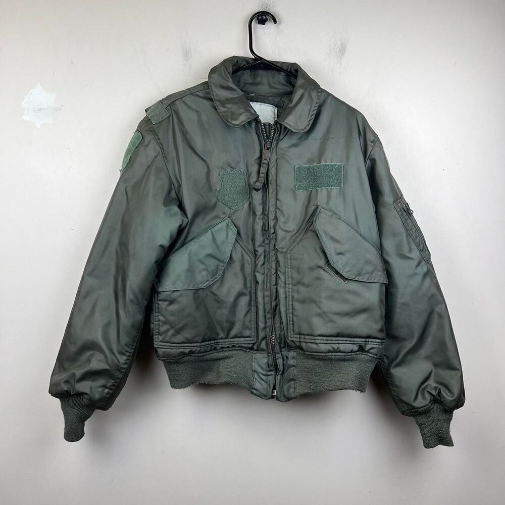 VTG 60’s Vietnam Era CWU 45P Flight Jacket Cold Weather USAF Air Force Size M